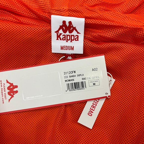 NWT Kappa 1pc Orange Flame Hoodie - Picture 3 of 4